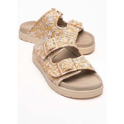 Forever & Always Milana Leer Double‑Strap Sandaal (Women) 36 Forever & Always Milana Leer Double‑Strap Sandaal (Women) 36