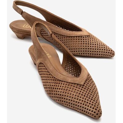 Forever & Always Lieve Leren Slingback Pump (Dames) 39 Forever & Always Lieve Leren Slingback Pump (Dames) 39