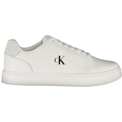 Calvin Klein Bianco Polyurethaan Heren Sneaker 42 Calvin Klein Bianco Polyurethaan Heren Sneaker 42