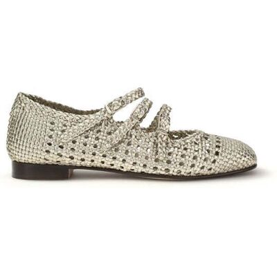 Carel Paris Carel Parijs Zilver Kalfsleer Bos Taurus Ballerina's 36.5 EU Carel Paris Carel Parijs Zilver Kalfsleer Bos Taurus Ballerina's 36.5 EU
