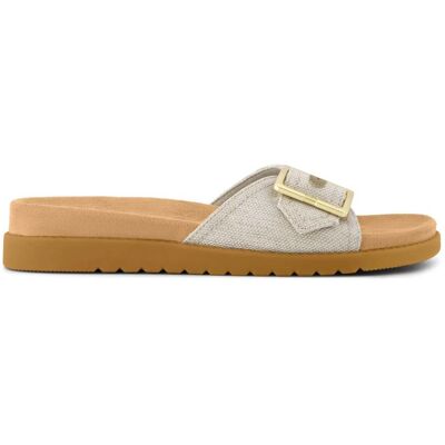 Toms Marin Slide Dames Slippers Natuur 38 Toms Marin Slide Dames Slippers Natuur 38