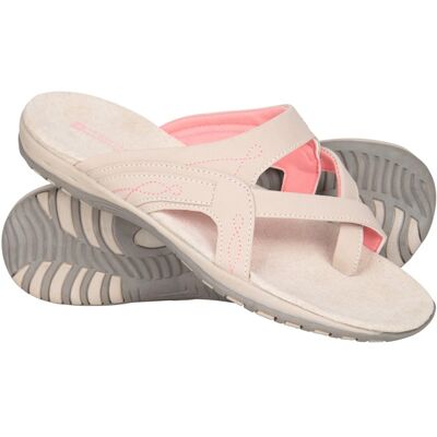 Mountain Warehouse Dames/Dames Shoreline teenslippers (Licht Beige) 42 Mountain Warehouse Dames/Dames Shoreline teenslippers (Licht Beige) 42