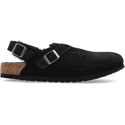Birkenstock Tokio Shearling Suede Mules 43 Birkenstock Tokio Shearling Suede Mules 43