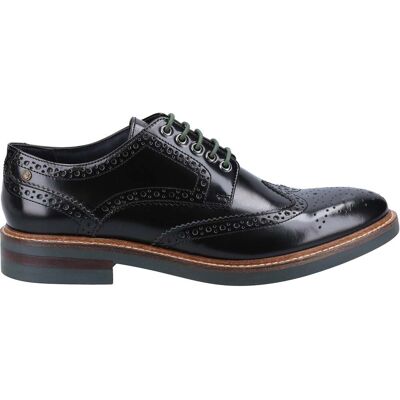Base London Woburn Excel Heren Brogues Schoenen Zwart 50 Base London Woburn Excel Heren Brogues Schoenen Zwart 50