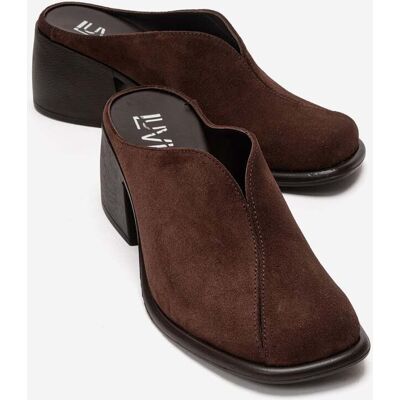 Forever & Always Ardent Leren Blokhak Mule 37 Forever & Always Ardent Leren Blokhak Mule 37