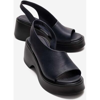 Forever & Always ROY Leren Wedge Sandaal (Dames) 36 Forever & Always ROY Leren Wedge Sandaal (Dames) 36