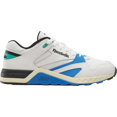 Reebok Dames ERS 4000 Leren Sneakers (Wit/Blauw) 38 Reebok Dames ERS 4000 Leren Sneakers (Wit/Blauw) 38