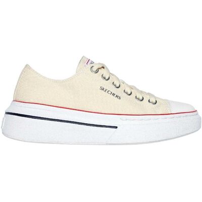 Skechers Dames/Dames Cordova Canvas Platform Trainers (Gebroken wit) 37.5 Skechers Dames/Dames Cordova Canvas Platform Trainers (Gebroken wit) 37.5