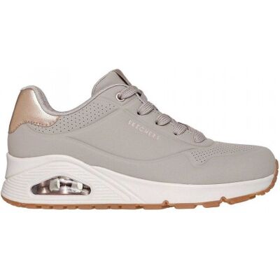 Skechers Dames Uno Stand On Air Wedge Sneakers (Beige) 37 Skechers Dames Uno Stand On Air Wedge Sneakers (Beige) 37