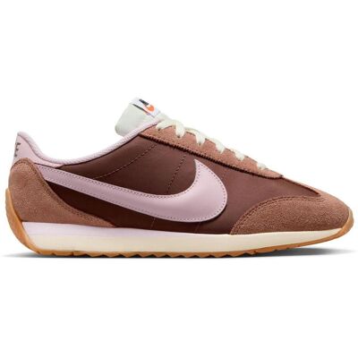 Nike Dames/Dames Waffle Debut Suede Wedge Trainers (Bruin/roze) 38 Nike Dames/Dames Waffle Debut Suede Wedge Trainers (Bruin/roze) 38