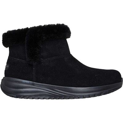 Skechers Dames/Dames On The GO Stellar Suede Faux Fur Gevoerde Enkellaarsjes (Zwart) 37 Skechers Dames/Dames On The GO Stellar Suede Faux Fur Gevoerde Enkellaarsjes (Zwart) 37
