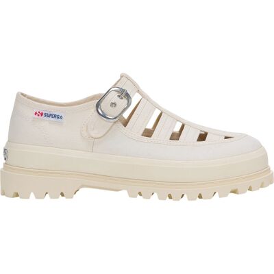 Superga Dames/Dames 3541 Alpina Gurkha Vissers Sandalen (Gebroken wit) 38 Superga Dames/Dames 3541 Alpina Gurkha Vissers Sandalen (Gebroken wit) 38