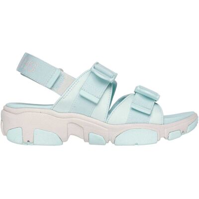 Skechers Dames/Dames Platte Hak Sandalen (Munt) 36 Skechers Dames/Dames Platte Hak Sandalen (Munt) 36