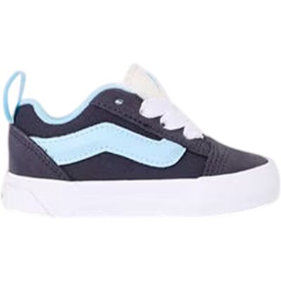 Vans Peuters Knu Skool Retro Lage Sneakers (Grijs/Blauw) 20 Vans Peuters Knu Skool Retro Lage Sneakers (Grijs/Blauw) 20