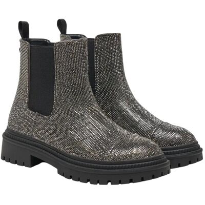 Steve Madden Dames/Dames Moonlit Chelsea Laarzen (Tinnen) 38 Steve Madden Dames/Dames Moonlit Chelsea Laarzen (Tinnen) 38