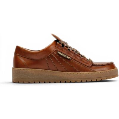 Mephisto Rainbow Leren Kastanjebruine Wandelschoenen voor mannen - Heritage 4778 41.5 EU Mephisto Rainbow Leren Kastanjebruine Wandelschoenen voor mannen - Heritage 4778 41.5 EU