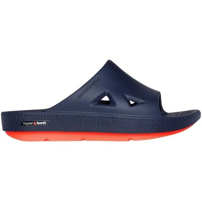 Skechers Arch Fit-slippers voor heren (Marine/Coraal) 39 Skechers Arch Fit-slippers voor heren (Marine/Coraal) 39