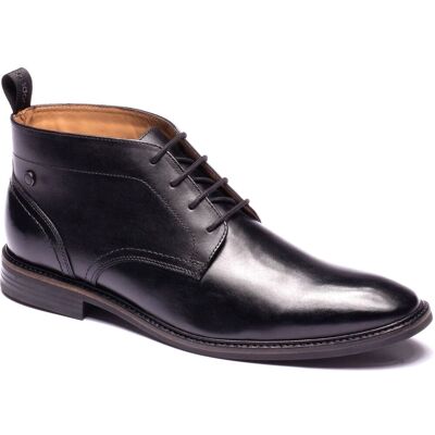 Base London Belgrave Lederen Heren Zwarte Enkellaarzen 40.5 Base London Belgrave Lederen Heren Zwarte Enkellaarzen 40.5