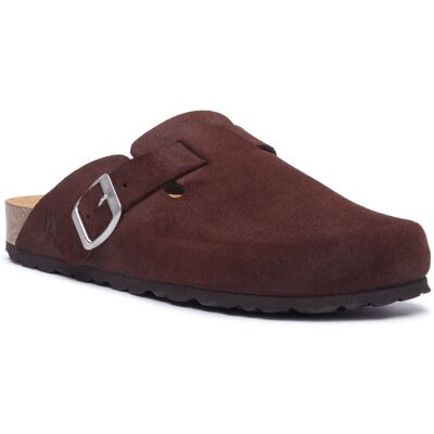 Hush Puppies Bailey Suède Dames Chocolade Muilen 38 Hush Puppies Bailey Suède Dames Chocolade Muilen 38