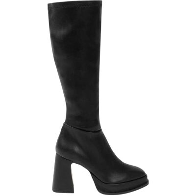 I Saw It First Retro platformlaarzen tot aan de knie voor dames (Zwart) 37.5 I Saw It First Retro platformlaarzen tot aan de knie voor dames (Zwart) 37.5