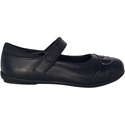 Pretty Green Meisjes Loreto Leren Gevoerde Platte School schoenen (Zwart) 29 Pretty Green Meisjes Loreto Leren Gevoerde Platte School schoenen (Zwart) 29