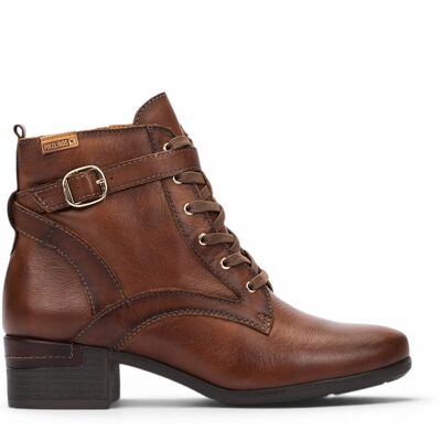 Pikolinos bruine leren veterschoenen voor vrouwen - Malaga 41 Pikolinos bruine leren veterschoenen voor vrouwen - Malaga 41