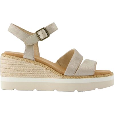 Toms Dames Darya Wedge Sandalen (Zilver) 42 Toms Dames Darya Wedge Sandalen (Zilver) 42