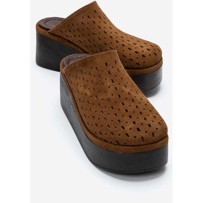 Forever & Always Lune Leren Platform Sandaal 38 Forever & Always Lune Leren Platform Sandaal 38