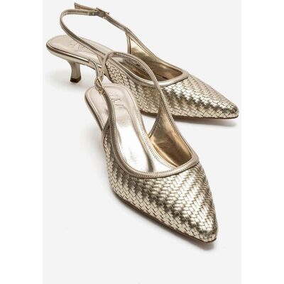 Prologue Alvessia Kitten Heel Slingback Pump 37 Prologue Alvessia Kitten Heel Slingback Pump 37