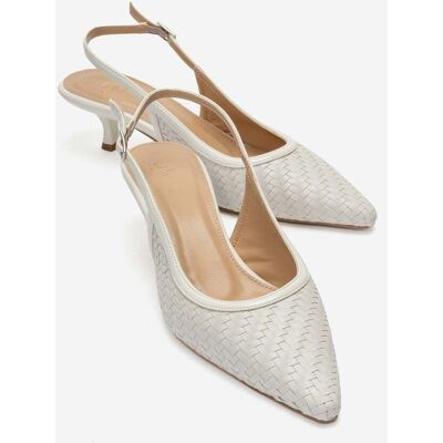 Prologue Alvessia Kitten Heel Slingback Pump 36 Prologue Alvessia Kitten Heel Slingback Pump 36