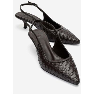 Prologue Alvessia Kitten Heel Slingback Pump 38 Prologue Alvessia Kitten Heel Slingback Pump 38