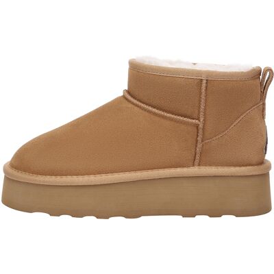 EverAU Australia EVER AU Ultra Mini-platformlaarzen voor dames-HERON 37 EverAU Australia EVER AU Ultra Mini-platformlaarzen voor dames-HERON 37