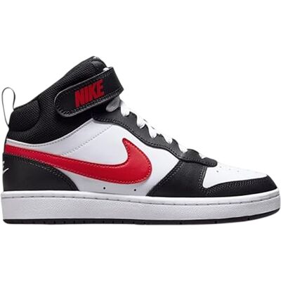 Nike Hoge sneakers voor jongens van Court Borough (Wit, Zwart, Rood) 29 Nike Hoge sneakers voor jongens van Court Borough (Wit, Zwart, Rood) 29