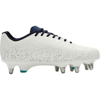 Canterbury Heren Stampede Ground Break Team Soft Ground Rugby Boots (Wit) 50 Canterbury Heren Stampede Ground Break Team Soft Ground Rugby Boots (Wit) 50