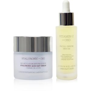 London Botanical Laboratories Hyaluronzuur Dagcrème + Vitamine C Serum - One Size London Botanical Laboratories Hyaluronzuur Dagcrème + Vitamine C Serum - One Size
