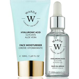 Warda Luxe Huidverzorging Unisex Hydratatie Boost Hyaluronzuur - Moisturizer & Serum Warda Luxe Huidverzorging Unisex Hydratatie Boost Hyaluronzuur - Moisturizer & Serum