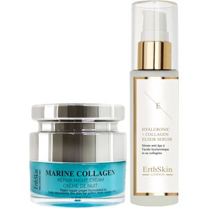 Erth Skin London Hydroacid Collagen Serum - Nachtcrème - Huidverzorgingsset Erth Skin London Hydroacid Collagen Serum - Nachtcrème - Huidverzorgingsset