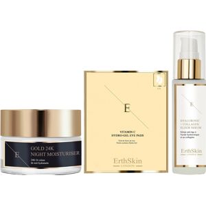 Erthskin London Nachtverzorgingsset - Anti-Rimpel, Goud, Hyaluronzuur Erthskin London Nachtverzorgingsset - Anti-Rimpel, Goud, Hyaluronzuur