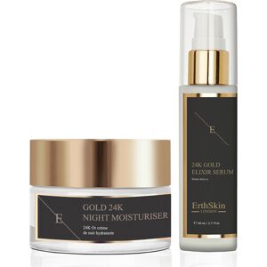 Erth Skin London 24k Gold Anti-Rimpel Serum & Nachtcrème Erth Skin London 24k Gold Anti-Rimpel Serum & Nachtcrème