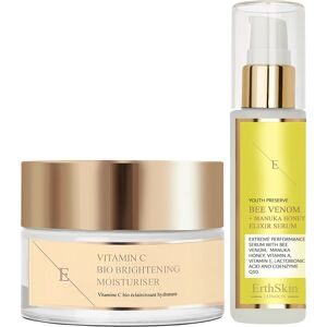Erth Skin London Vitamine C Bio Brightening Moisturiser - Serum Set Erth Skin London Vitamine C Bio Brightening Moisturiser - Serum Set