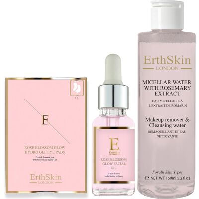 Erth Skin London Rozemarijn Micellair Water & Oogpads - Verzorgingsset Erth Skin London Rozemarijn Micellair Water & Oogpads - Verzorgingsset