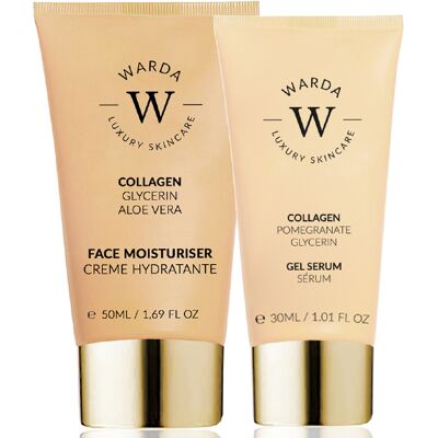 Warda Collageen Moisturizer & Serum Set - Skin Lifter Unisex Warda Collageen Moisturizer & Serum Set - Skin Lifter Unisex