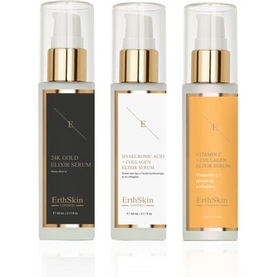Erth Skin London Vitamine C & Collageen Serum - Anti-Aging Duo Erth Skin London Vitamine C & Collageen Serum - Anti-Aging Duo