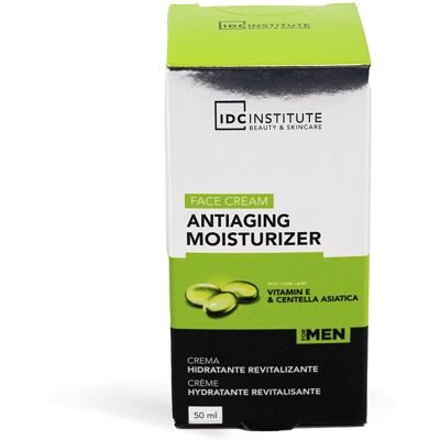 Idc Institute Anti-aging Moisturizer - Gezichtscrème - 50ml - Voor mannen Idc Institute Anti-aging Moisturizer - Gezichtscrème - 50ml - Voor mannen