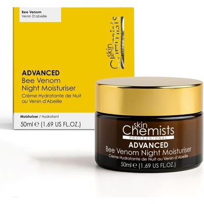 skinChemists Pro-5 Collageen Anti-Aging Nachtcrème met Bijengif 50 ml One Size skinChemists Pro-5 Collageen Anti-Aging Nachtcrème met Bijengif 50 ml One Size
