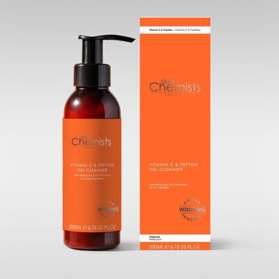skinChemists Anti-aging reinigingsgel met vitamine C en peptiden 200 ml One Size skinChemists Anti-aging reinigingsgel met vitamine C en peptiden 200 ml One Size