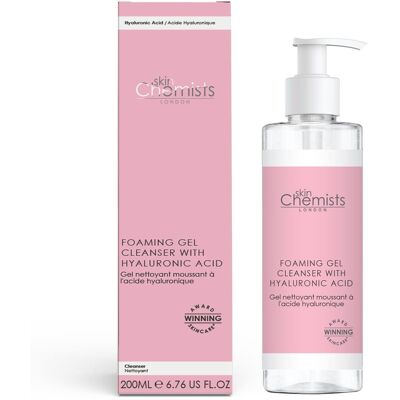 skinChemists Schuimende anti-aging reinigingsgel met hyaluronzuur 200 ml One Size skinChemists Schuimende anti-aging reinigingsgel met hyaluronzuur 200 ml One Size