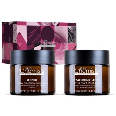 skinChemists Anti-aging hydraterende crème met retinol en hyaluronzuur One Size skinChemists Anti-aging hydraterende crème met retinol en hyaluronzuur One Size