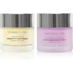 London Botanical Laboratories Vitamine C dagcrème + Bakuchiol nachtcrème - Unisex London Botanical Laboratories Vitamine C dagcrème + Bakuchiol nachtcrème - Unisex