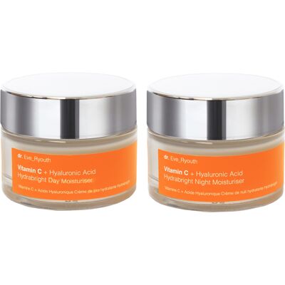 Dr. Eve_ryouth Vitamine C Hyaluronzuur Hydrabright Dag Nacht - Unisex Dr. Eve_ryouth Vitamine C Hyaluronzuur Hydrabright Dag Nacht - Unisex